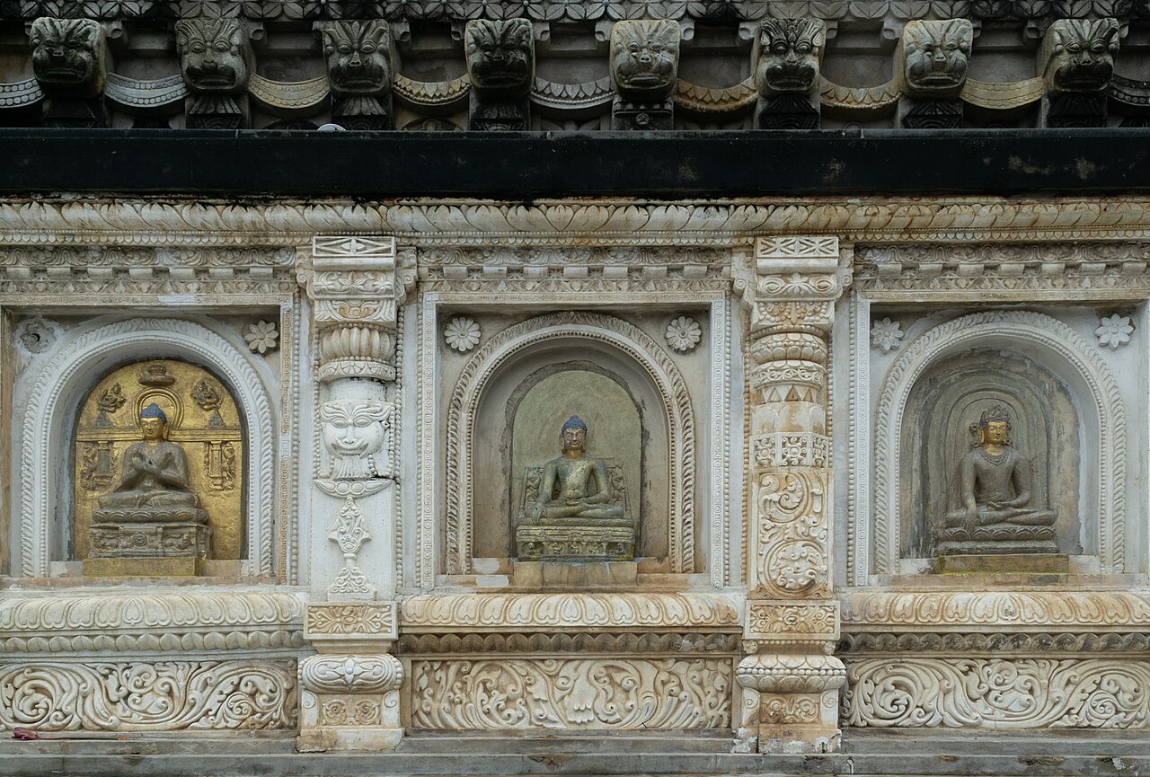 Mahabodhi Temple at Bodh Gaya, site of the Buddha's awakening
